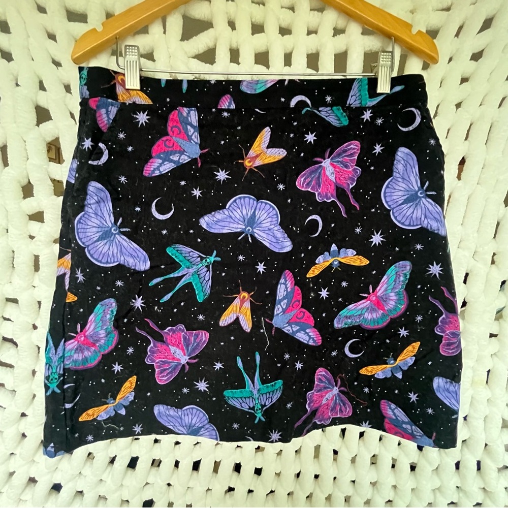 FANTASY CORDUROY MINI SKIRT